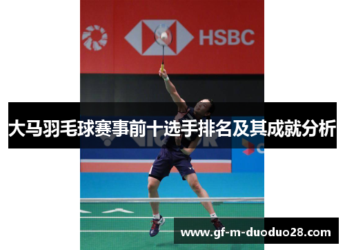 大马羽毛球赛事前十选手排名及其成就分析 大马羽毛球赛事前十选手排名及其成就分析